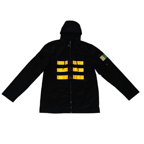 Ghostn Compliance Jacket Black Windbreaker