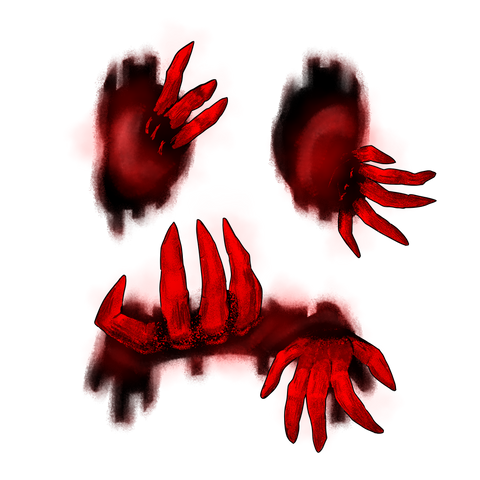 Red Rift Sticker Sheet