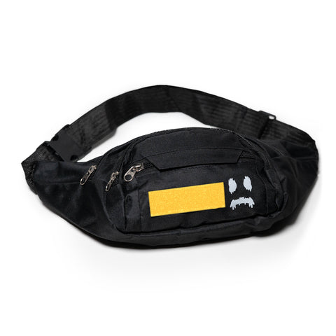 Ghostn yellow velcro sling bag