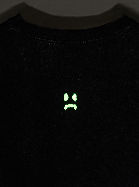 Ghostn glow in the dark logo shirt