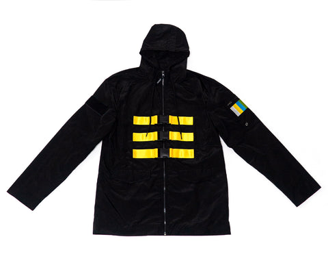 Ghostn, Compliance Jacket, unisex jacket, front view flatlay