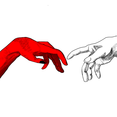 Red Rift Sticker Sheet