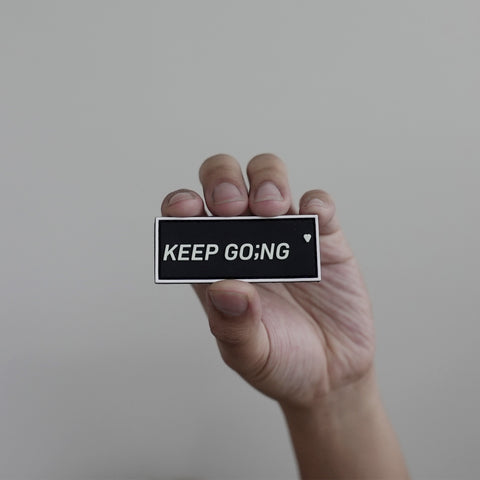 Keep Going Glow-in-the-dark Patch