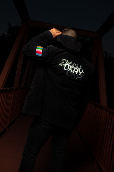 Ghostn Compliance Jacket back graphic view