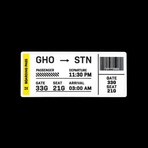 Ghostn Boarding Pass Patch