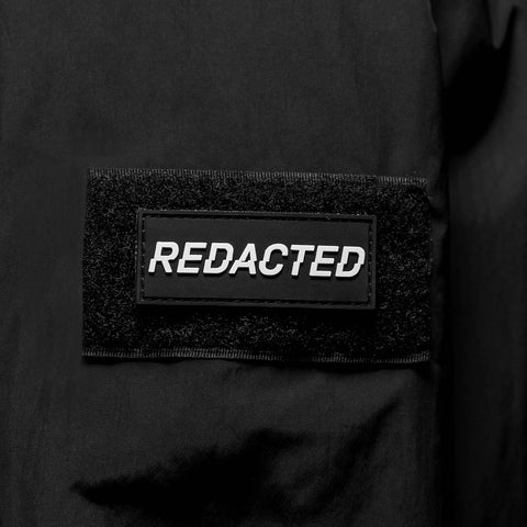 Ghostn REDACTED patch on compliance jacket