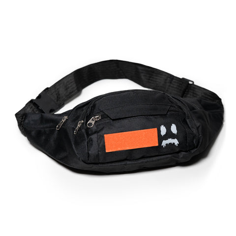 Ghostn orange velcro sling bag